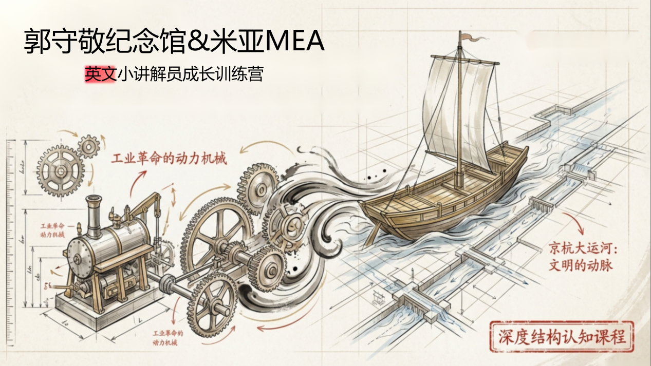 汇通书院｜北京郭守敬纪念馆英文小讲解员成长训练营