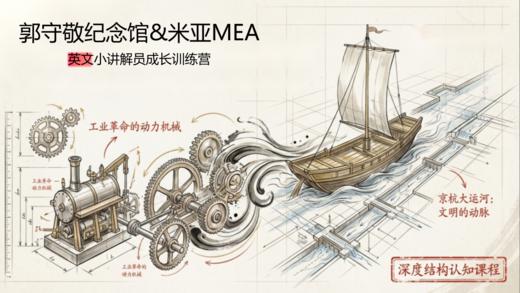 汇通书院｜北京郭守敬纪念馆英文小讲解员成长训练营 商品图0