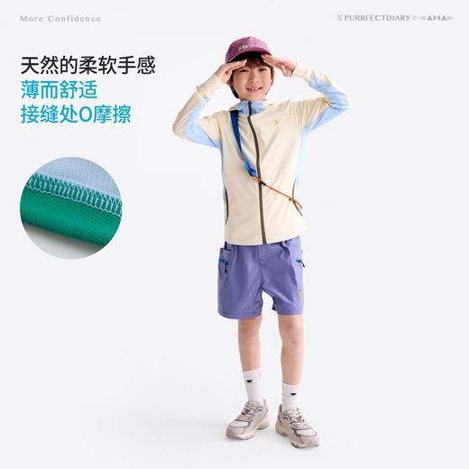 咕噜日记儿童户外男童拼色防晒休闲女童开春外搭外套 商品图2