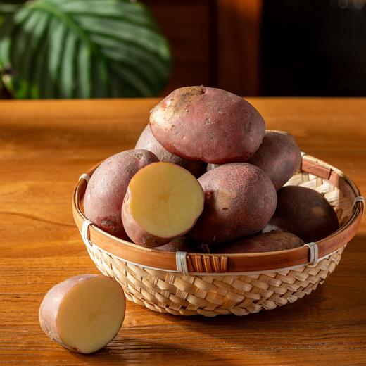 云南高原红皮土豆|比普通土豆更香更粉绵！嘴唇一抿就化了 商品图7