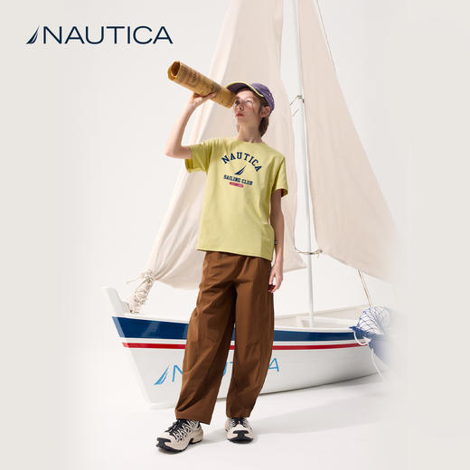 NAUTICA诺帝卡 针织短袖T恤 商品图5
