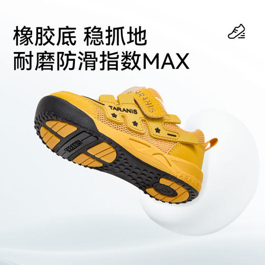 泰兰尼斯童鞋春季新款265学步鞋男宝宝女宝宝透气防滑机能运动鞋T01T6A8889 商品图4
