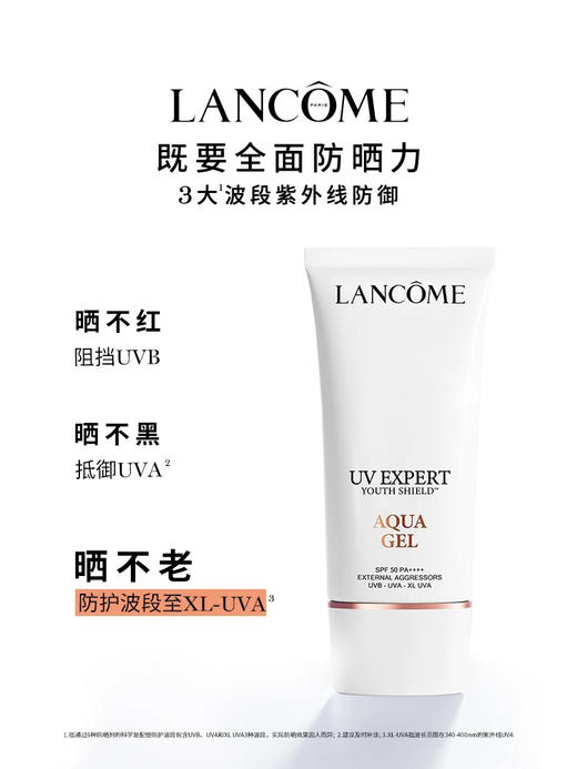 【绝了超清爽的】兰蔻防晒轻透霜空气感防护乳清爽/滋润/BB防晒SPF50 50ml 商品图2