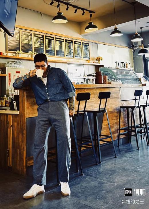 F031609春季新款复古老钱风刺绣男女同款棉质好看百搭长袖衬衣 商品图10