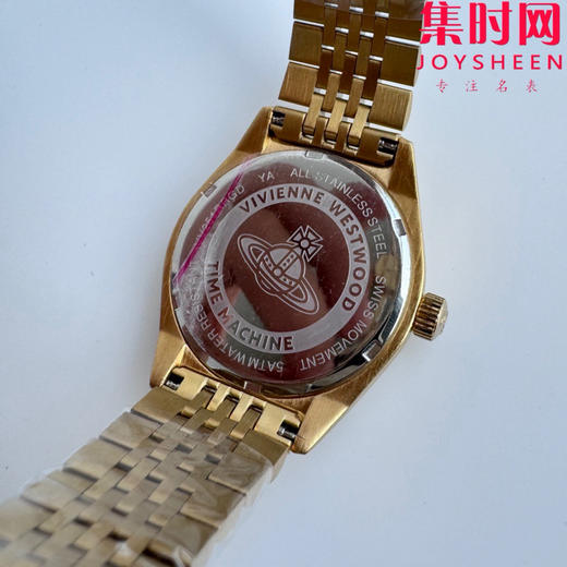原单薇薇安西太后 女士石英腕表 表径39mm 火龙果色玫红表盘 商品图7