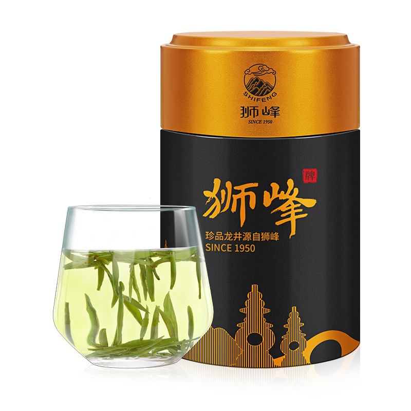 【2026年新茶现货】狮峰丨龙井茶 龙佰罐 明前手采 特级 绿茶 100g