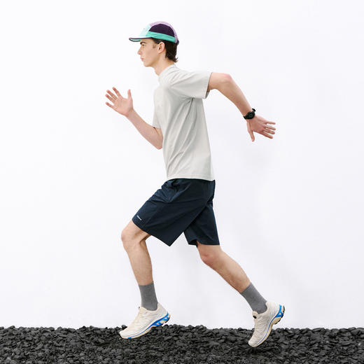 714street高密四面弹抗皱运动短裤男2026夏季防晒凉感宽松五分裤 商品图4