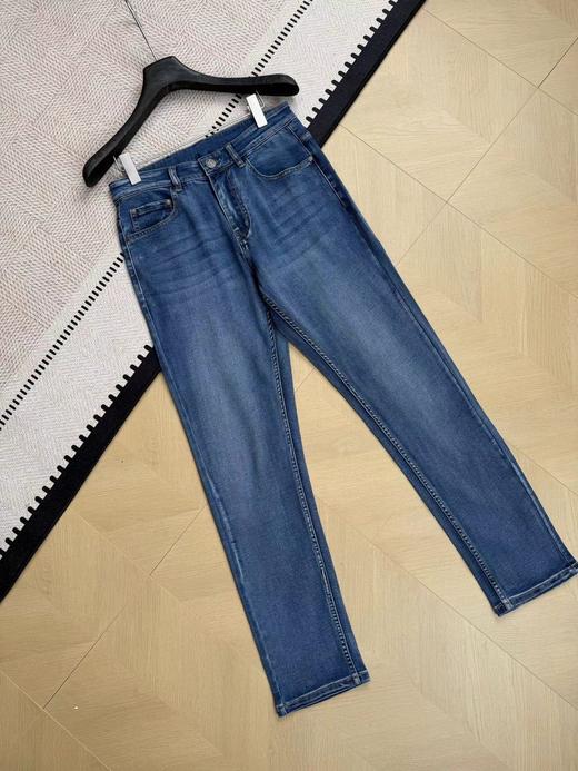 F031684春夏新款超高品质水洗做旧男士牛仔裤长裤 商品图1