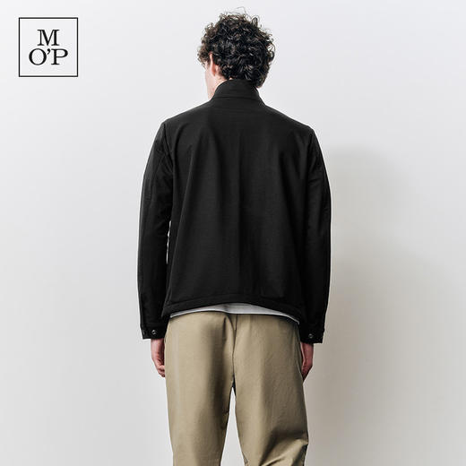 Marc O'Polo/MOP25春秋季新款简约舒适弹性立领抓绒外套男士夹克 商品图2