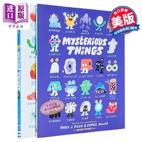 【中商原版】Andy J. Pizza 儿童绘本2册 不可思议的东西+看不见的东西 Mysterious Things Invisible Things 英文原版 童书