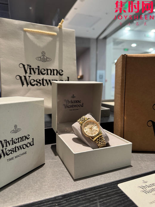 原单薇薇安西太后VV327 女士石英腕表 表径32mm 叛逆时光 优雅绽放 商品图1
