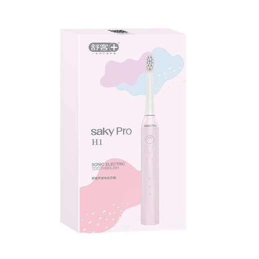 舒克丨声波电动牙刷H1(奶油白) 商品图0