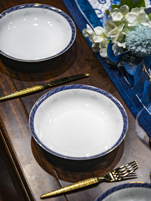 富玉  |  景德镇7英寸-8英寸涡盘/6.5英寸骨碟 商品图1