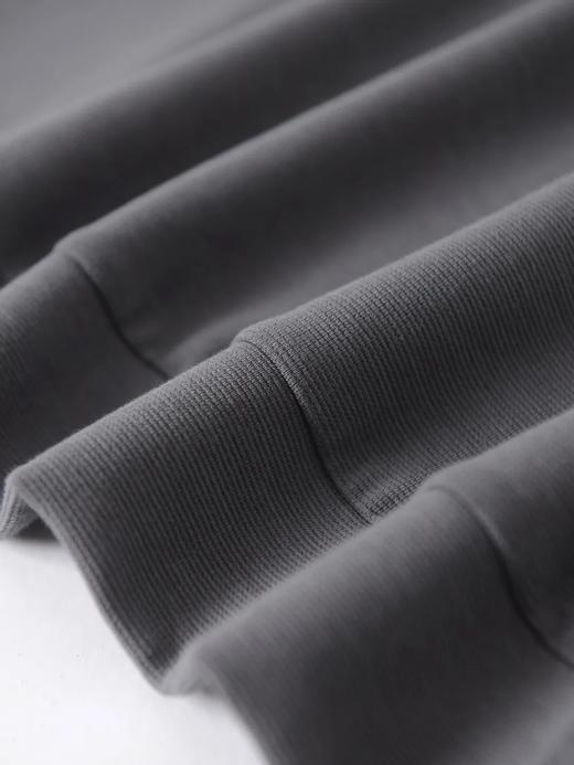 F031643手摇链珠肌理感帽衫立体剪裁连帽抽绳宽松遮肉卫衣 商品图7