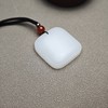 新疆和田玉且末料羊脂玉规整小方牌 312-17 商品缩略图5