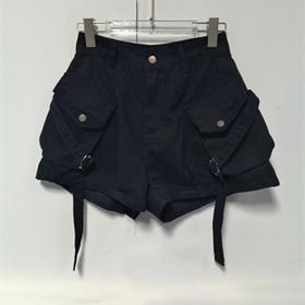 ZC纽扣袢带大口袋短裤51226 夏季 026032033053