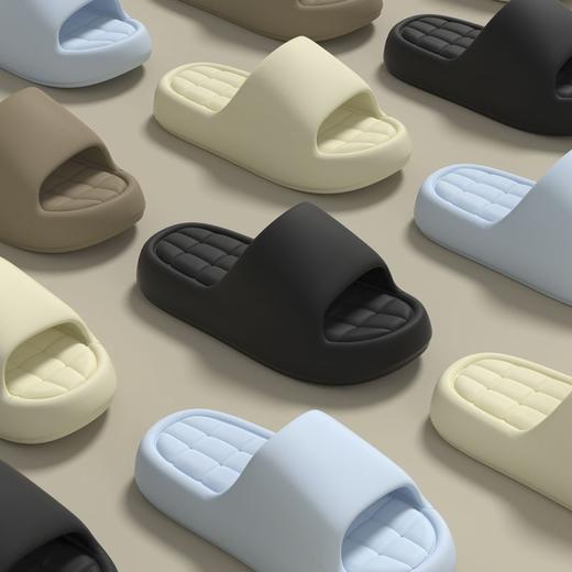 【35元2双】夏季厚底凉拖鞋、情侣款居家拖鞋、浴室防滑拖鞋、外穿厚底、踩屎感拖鞋 商品图5