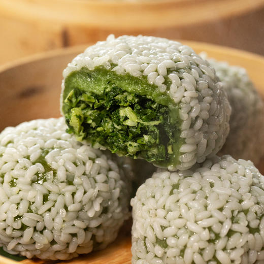 手工青团红豆 蛋黄肉松味 豆沙笋干鲜肉 清明艾草糯米糍粑 商品图8