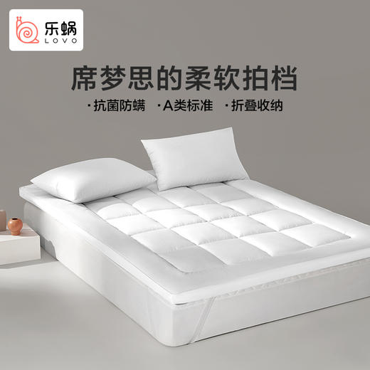 LOVO乐蜗 抗菌防螨立体加厚床垫-max 商品图8