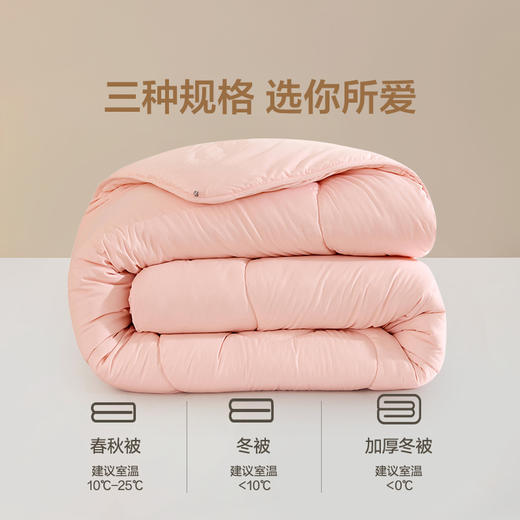 LOVO乐蜗 倍·暖 抗菌防螨澳毛加厚冬被-亲暖 商品图6