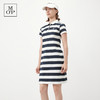 Marc O'Polo/MOP夏季新款好看品牌经典设计条纹收腰POLO连衣裙女 商品缩略图2