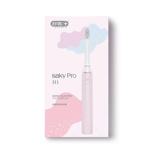 舒克丨声波电动牙刷H1(奶油白) 商品图1