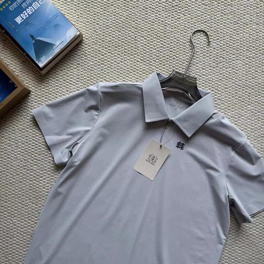 F031656科技速干吸湿弹力防晒短袖压胶Polo衫上衣女款 商品图7