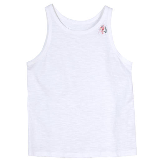 牧衣游原创 手工刺绣纯棉背心女 限量福利款 双林不支持会员折 商品图4