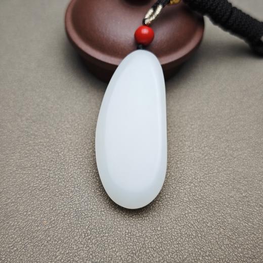 新疆和田玉且末料羊脂玉观音牌 312-15 商品图3