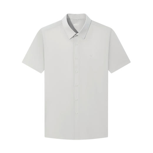 【铜氨丝】柒牌男装2026夏季新款微肌理柔软亲肤商务短袖衬衫男 130A70480 商品图4