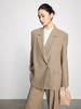 法小曼*子珍韩系少女卡其色西装套装女直筒型2026新款大女主气场西服 商品缩略图9