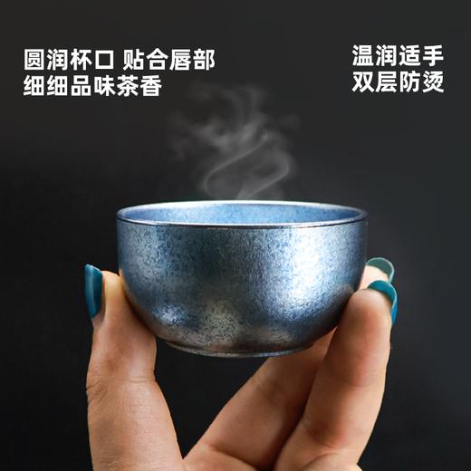 【高温上色不喷漆】TOSC特可 纯钛茶壶茶杯组合功夫泡茶送礼茶具 内外纯钛木质手柄 商品图1