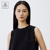 Marc O'Polo/MOP 2025夏季新款V领无袖黑色简约短款连衣裙子女士 商品缩略图1