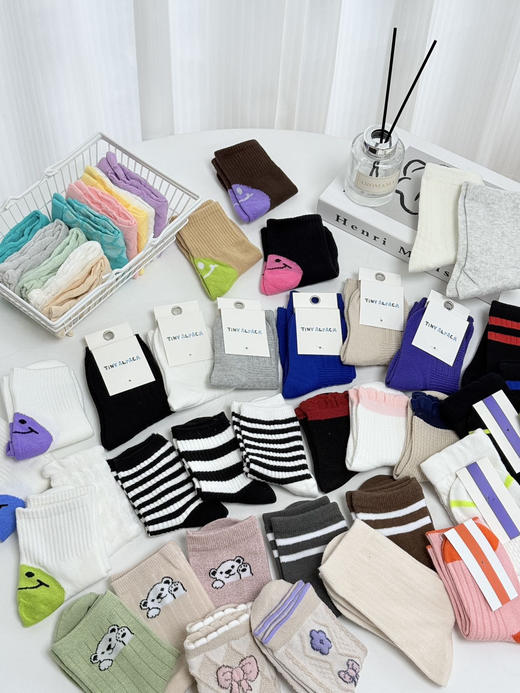 【柠檬舒品童袜盲盒】羊毛团❗开学必备❗29.9💰到手15双❗精梳棉袜❗多买几组，承包小朋友一整年的袜子！ 商品图2