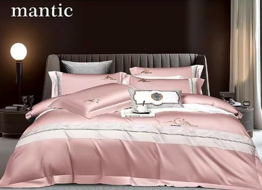 轻奢高级长绒棉布拉格四件套全棉床单被套床上用品G110700003 商品图1