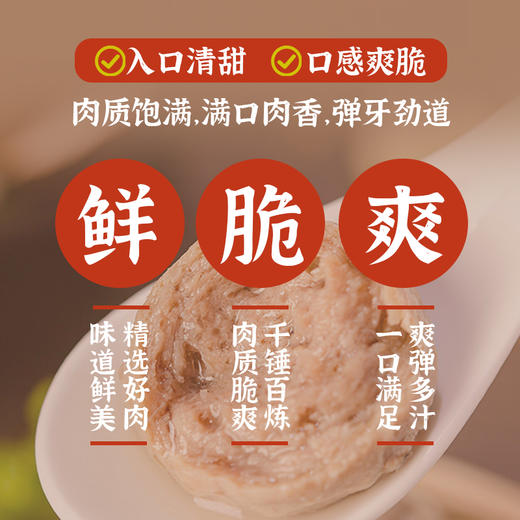 【潮汕帮扶】紫云仓丨猪肉丸 250g*2袋 商品图2