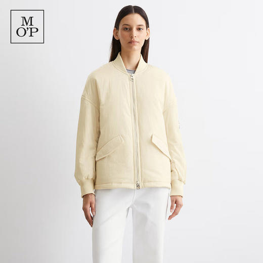 Marc O'Polo/MOP25春秋季新款简约设计棒球领飞行夹克棉服外套女 商品图0