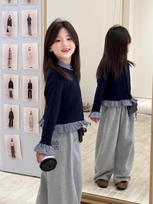 ❤️招财预警！早春【西蒙日记洋气时髦女童针织开衫DLKBZZWT 】🧶上身秒变温柔甜妹👧🏻 暖乎乎超治愈 线上同款169，💕开团仅49  商品图2