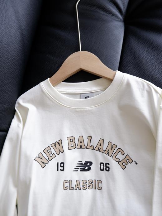 直发【2614】客供面料，进口印花， NB插肩长袖T恤 商品图9