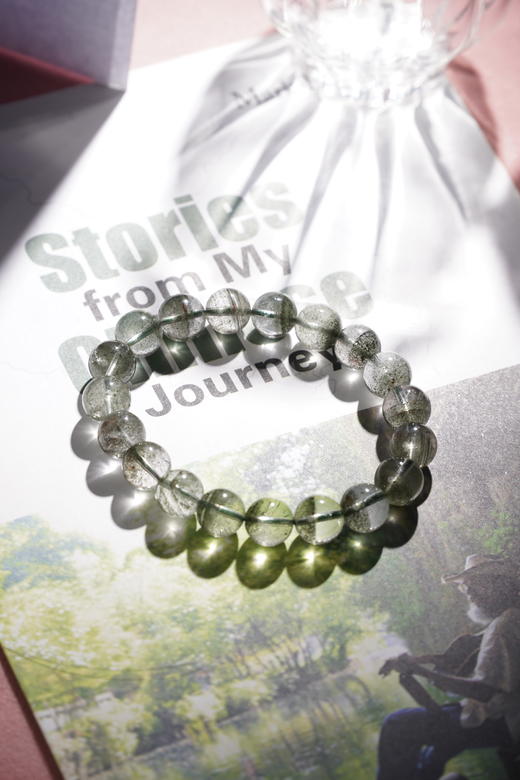 迷罗元和堂 | 绿幽灵单圈手串【器悟雅玩】 商品图2