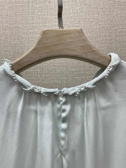 设计师珍珠领衬衣 商品图12
