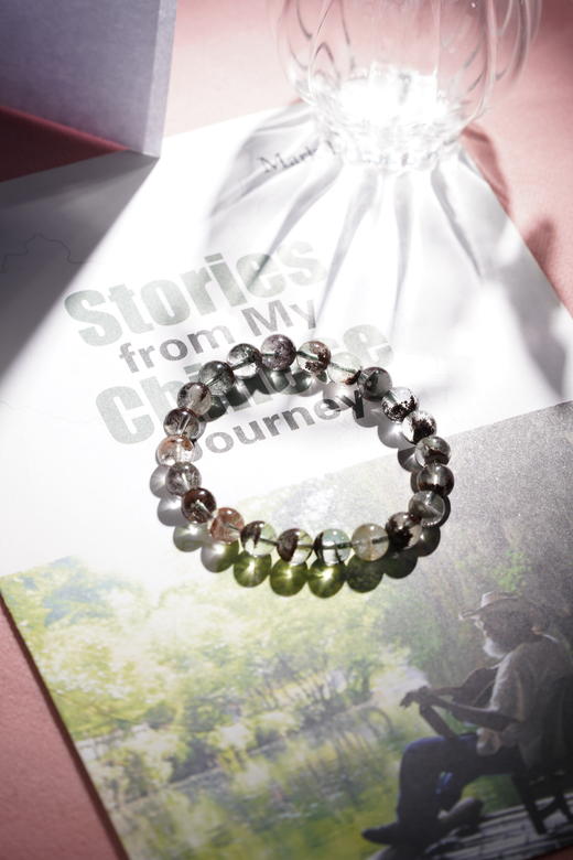 迷罗元和堂 | 绿幽灵单圈手串【器悟雅玩】 商品图1