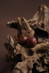 【降真香葫芦手把件】| 高5cm 宽1.8cm 大梦香堂