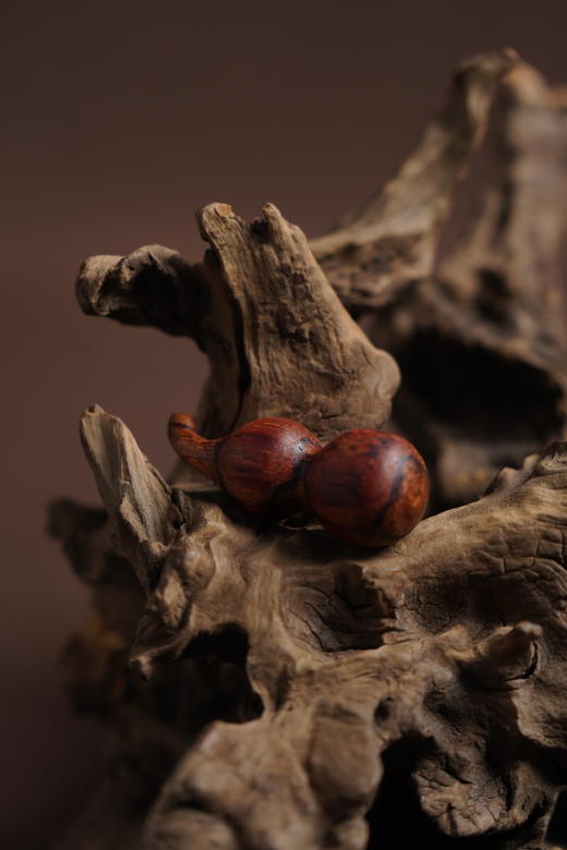 【降真香葫芦手把件】| 高5cm 宽1.8cm 大梦香堂 商品图0