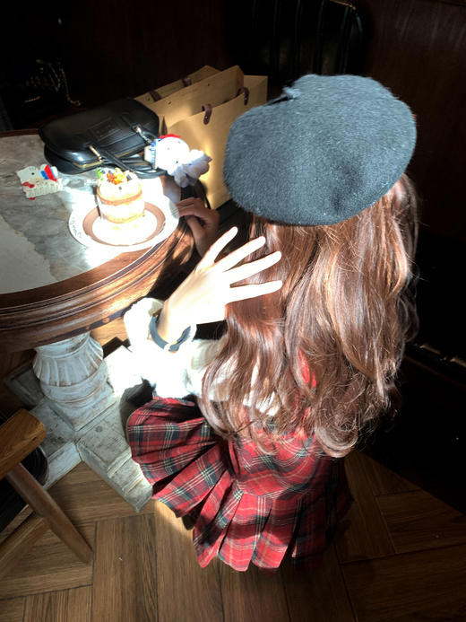 <曾小咸推荐>3.18现货秒杀 ！微信超特价！韩系红格子背心连衣裙 日常209.99 立减120 秒杀89.99！！ 商品图8