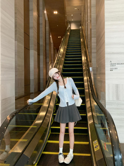 <曾小咸推荐>3.18现货秒杀 ！微信超特价！韩系蕾丝边镂空针织衫 日常129.99 立减70 秒杀59.99！！ 商品图11