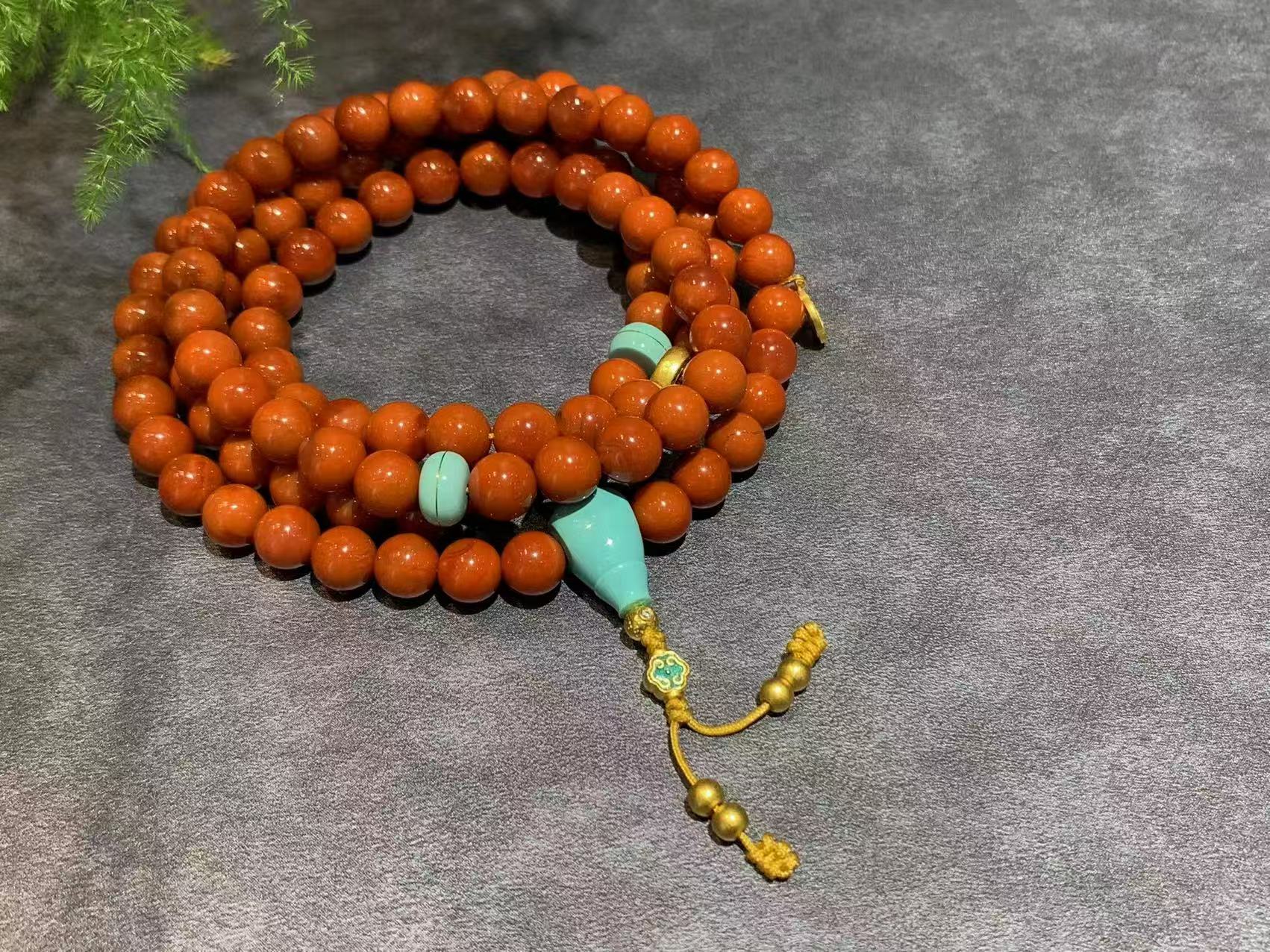 【御珠宫坊·传承系列】南红108珠串