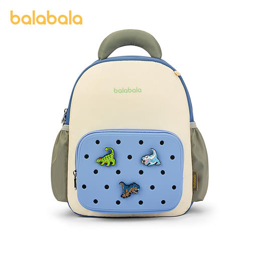 【商场同款】巴拉巴拉儿童休闲包男女童双肩包舒适可拆卸胶章时尚 商品图4