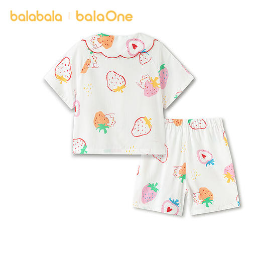 巴拉巴拉宝宝睡衣套装夏季空调服防着凉儿童家居服薄款舒适亲肤萌 商品图2