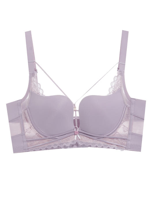 【7.5折限时特惠】(AB通杯)【秀黛】简律软钢圈曲线杯文胸超细透气吸湿排汗呵护肌肤文胸MW119013T【门店同款】 商品图2